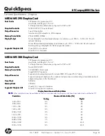 Preview for 34 page of HP Compaq 8200 Elite Series Specifications