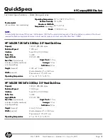 Preview for 38 page of HP Compaq 8200 Elite Series Specifications