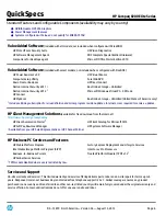 Preview for 6 page of HP Compaq 8200 Specification