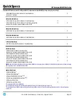 Preview for 12 page of HP Compaq 8200 Specification