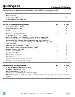 Preview for 13 page of HP Compaq 8200 Specification