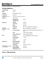 Preview for 66 page of HP Compaq 8200 Specification