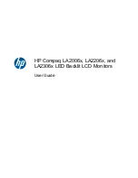 HP Compaq Advantage LA2206x User Manual предпросмотр