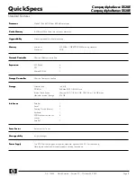 Предварительный просмотр 2 страницы HP Compaq AlphaServer DS20E Quickspecs