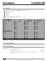 Предварительный просмотр 4 страницы HP Compaq AlphaServer DS20E Quickspecs