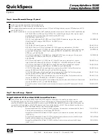 Предварительный просмотр 9 страницы HP Compaq AlphaServer DS20E Quickspecs