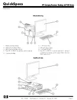 Предварительный просмотр 1 страницы HP Compaq Business Desktop dc7100 Series Specification Sheet