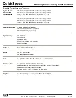 Preview for 6 page of HP Compaq Business Desktop dx2000 Quickspecs