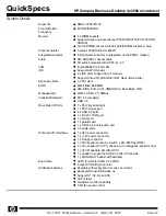 Preview for 10 page of HP Compaq Business Desktop dx2000 Quickspecs