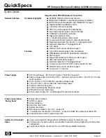 Preview for 11 page of HP Compaq Business Desktop dx2000 Quickspecs