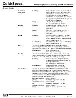 Preview for 12 page of HP Compaq Business Desktop dx2000 Quickspecs