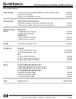 Preview for 14 page of HP Compaq Business Desktop dx2000 Quickspecs