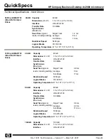 Preview for 25 page of HP Compaq Business Desktop dx2000 Quickspecs