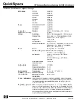 Preview for 33 page of HP Compaq Business Desktop dx2000 Quickspecs