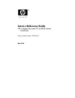 Предварительный просмотр 3 страницы HP Compaq Businessdc7600 Service & Reference Manual