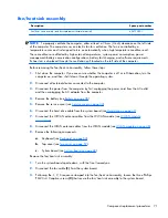 Preview for 81 page of HP Compaq CQ10-420 Maintenance And Service Manual