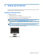 Предварительный просмотр 11 страницы HP Compaq CQ1569x LCD MONITOR User Manual