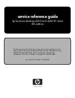 HP Compaq d300 Series Reference Manual preview