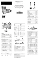 HP Compaq d530 MT Specification Sheet preview