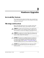 Предварительный просмотр 11 страницы HP Compaq dc5000 SFF Hardware Reference Manual