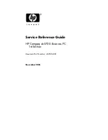 Preview for 3 page of HP Compaq dc5700 MT Reference Manual