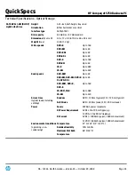 Preview for 43 page of HP Compaq dc5750 Series Quickspecs