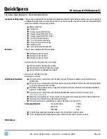 Preview for 48 page of HP Compaq dc5750 Series Quickspecs