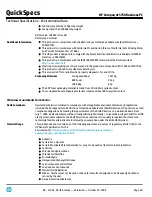 Preview for 50 page of HP Compaq dc5750 Series Quickspecs