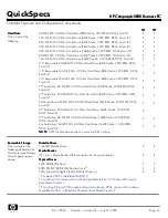 Preview for 12 page of HP Compaq dc5800 Specifications