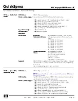 Preview for 45 page of HP Compaq dc5800 Specifications