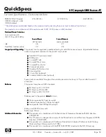 Preview for 50 page of HP Compaq dc5800 Specifications