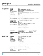 Preview for 23 page of HP Compaq dc5850 Quickspecs