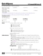 Предварительный просмотр 43 страницы HP Compaq dc5850 Specifications