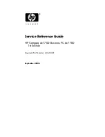 Preview for 3 page of HP Compaq dc7700 DT Reference Manual