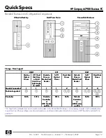 Предварительный просмотр 14 страницы HP Compaq dc7900 Business PC Specifications