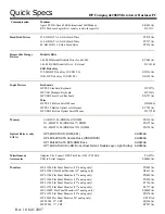 Предварительный просмотр 10 страницы HP Compaq dx2080 Microtower Quickspecs