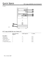 Предварительный просмотр 12 страницы HP Compaq dx2080 Microtower Quickspecs