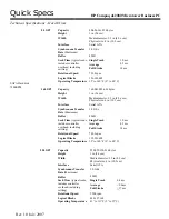 Предварительный просмотр 19 страницы HP Compaq dx2080 Microtower Quickspecs