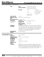 Preview for 28 page of HP Compaq dx2200 Specifications