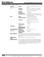 Preview for 32 page of HP Compaq dx2200 Specifications