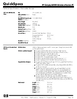 Preview for 33 page of HP Compaq dx2200 Specifications