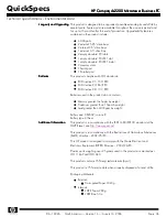 Preview for 36 page of HP Compaq dx2200 Specifications