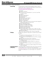 Preview for 37 page of HP Compaq dx2200 Specifications