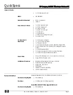 Preview for 8 page of HP Compaq dx2250 Specifications