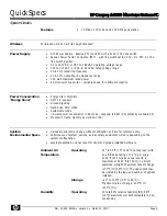 Preview for 9 page of HP Compaq dx2250 Specifications