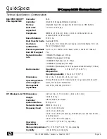 Preview for 16 page of HP Compaq dx2250 Specifications