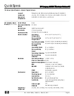 Preview for 22 page of HP Compaq dx2250 Specifications