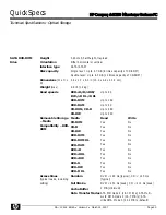 Preview for 25 page of HP Compaq dx2250 Specifications