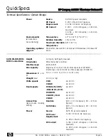 Preview for 26 page of HP Compaq dx2250 Specifications