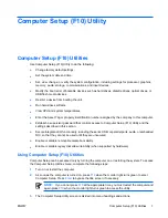 Предварительный просмотр 7 страницы HP Compaq dx2300 Series Utility Manual